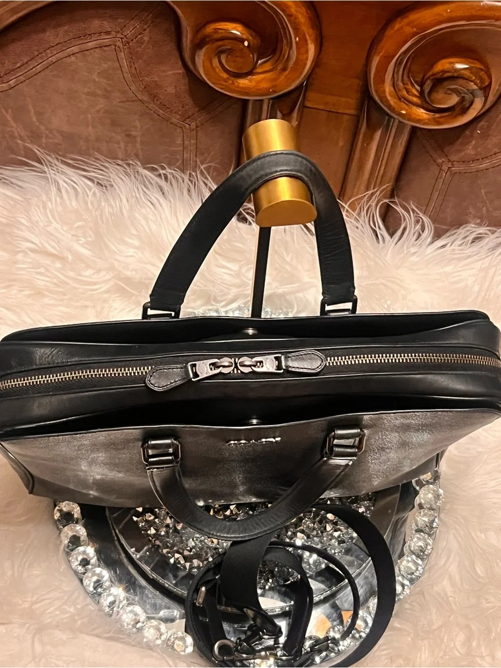 Coach men briefcase